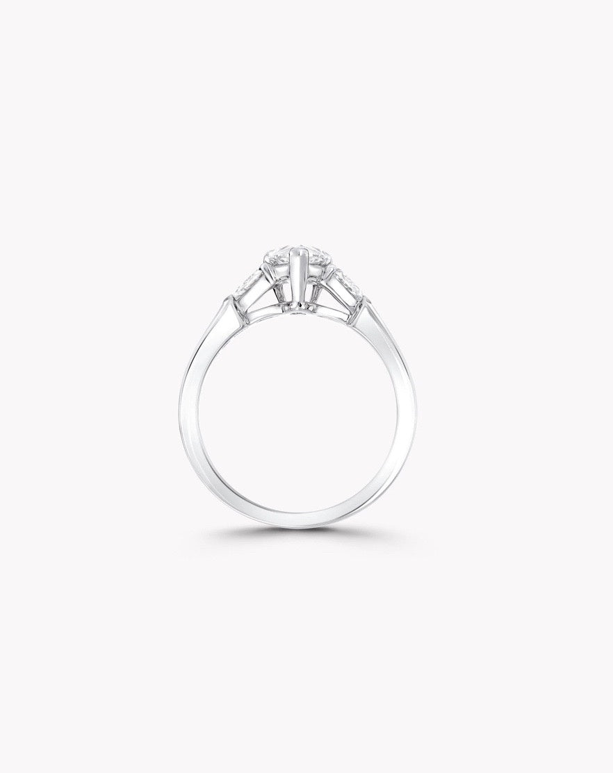 Pear Promise Diamond Ring