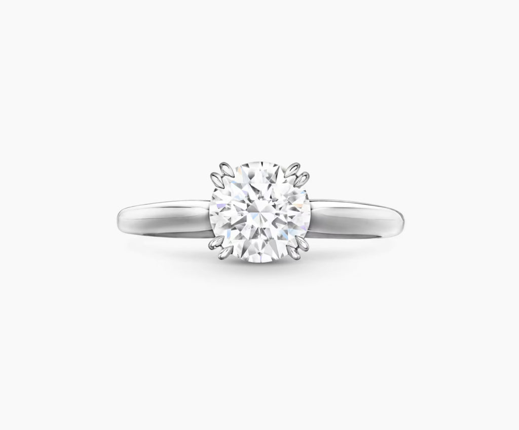 2.0 Carat Round Lab Diamond Ring – 18K Gold | IGI Certified