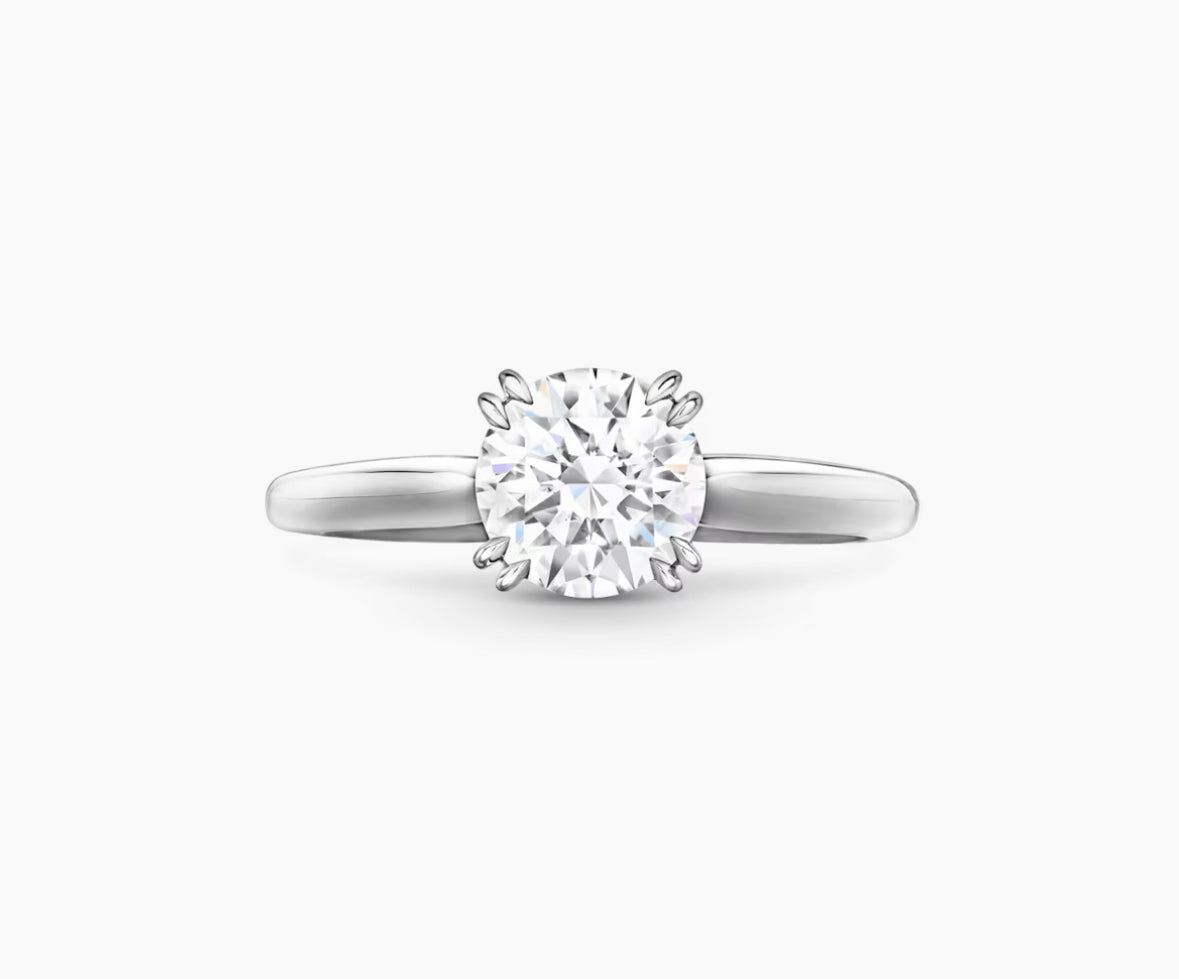 2.0 Carat Round Lab Diamond Ring – 18K Gold | IGI Certified
