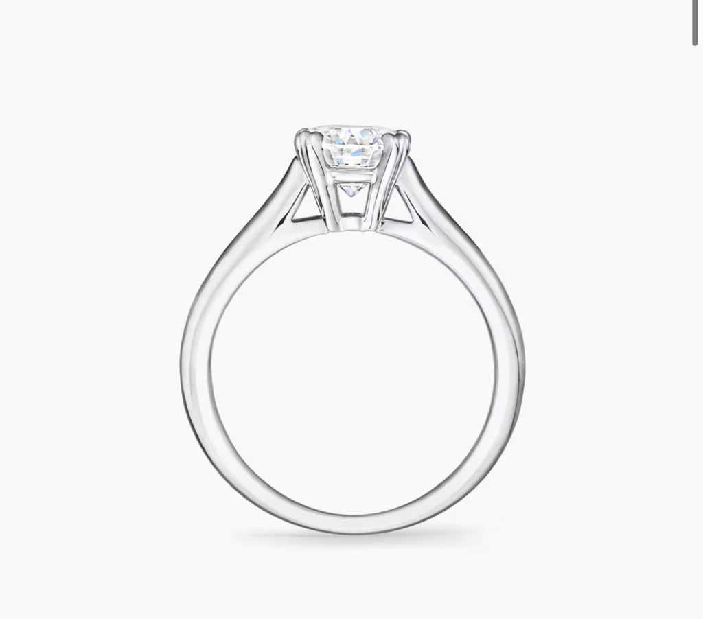 2.0 Carat Round Lab Diamond Ring – 18K Gold | IGI Certified